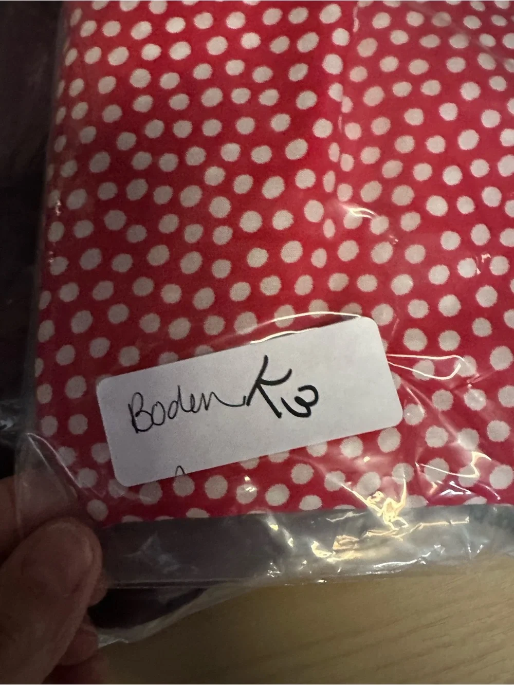 New Boden 18 rose-Ivory puff short sleeve split back model plussize workwear top